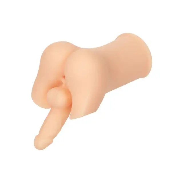 Calexotics - The Wrestler Ass Stroker. Pupka Werstlera z penisem i jądrami, prązkowana wewnątrz, pól kilo, jak żywa! Materiał Pure skin.