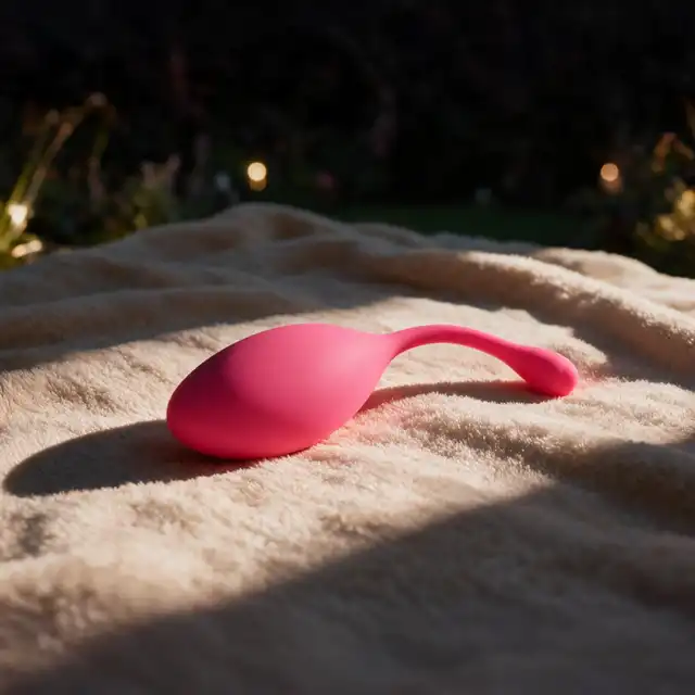 Girls Toys - Jajeczko Massarotti. Różowe, silikonowe jajeczko wibrujące, ładowane na USB
