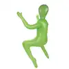 To Infinity 41SFA – Dmuchana lalka UFO PVC 112 cm. Zielona kosmitka z trzema piersiami i 2 otworami penetracyjnymi. Rozkosz nie z tego świata 