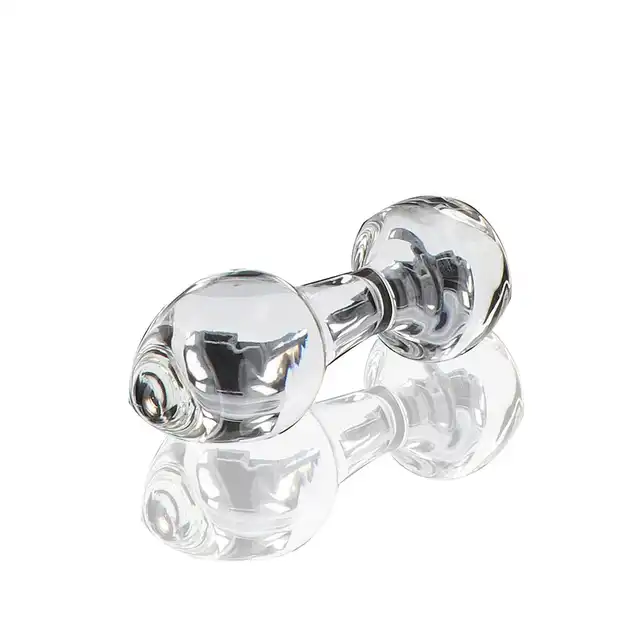 ToyJoy - Glass Worxx.  Anal Stargazer Szklany korek. Idealny kształt. 5,7 cm