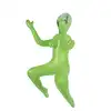 To Infinity 41SFA – Dmuchana lalka UFO PVC 112 cm. Zielona kosmitka z trzema piersiami i 2 otworami penetracyjnymi. Rozkosz nie z tego świata 