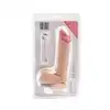Simple Pleasure - wibrator z 10 trybami rotacji z cyberskóry sterowany pilotem bezprzewodowo, 20 cm - Więcej ruchu. Więcej kontroli. Więcej doznań!