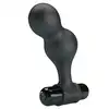 Mr. Play - Silicone Anal Plug Black. Elegancki wibrujący korek analny zaprojektowany z myślą o intensywnej, a jednocześnie komfortowej stymulacji