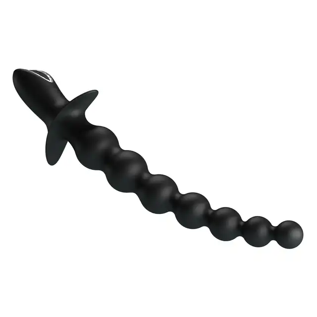 Pretty Love – Dedron. Wibrujące koraliki analne z 10 trybami wibracji i ergonomicznym uchwytem.