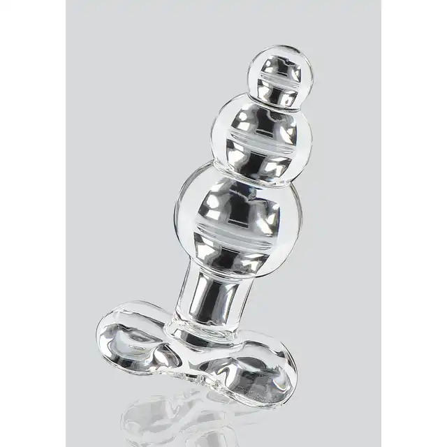 ToyJoy - Glass Worx. Crystal Anal Jewel. Szklany, plug z 3 stopniami o roznych wymiarach. Idealny i higieniczny maksymalnie. 