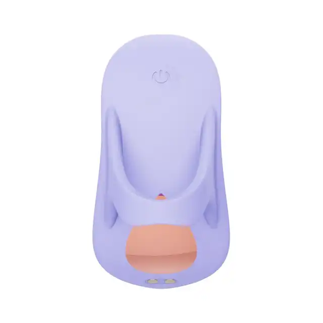 Teazers – Finger Vibrator Tapping Toy Purple. Kompaktowy wibrator palcowy z funkcją rytmicznego „tappingu” i 10 programami stymulacji