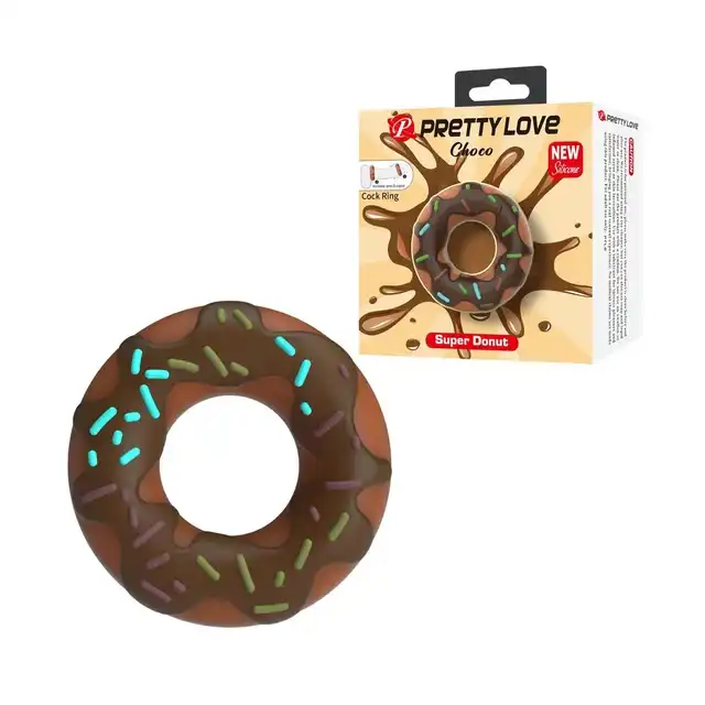 Pretty love - Choco. Super donut pierścień erekcyjny.