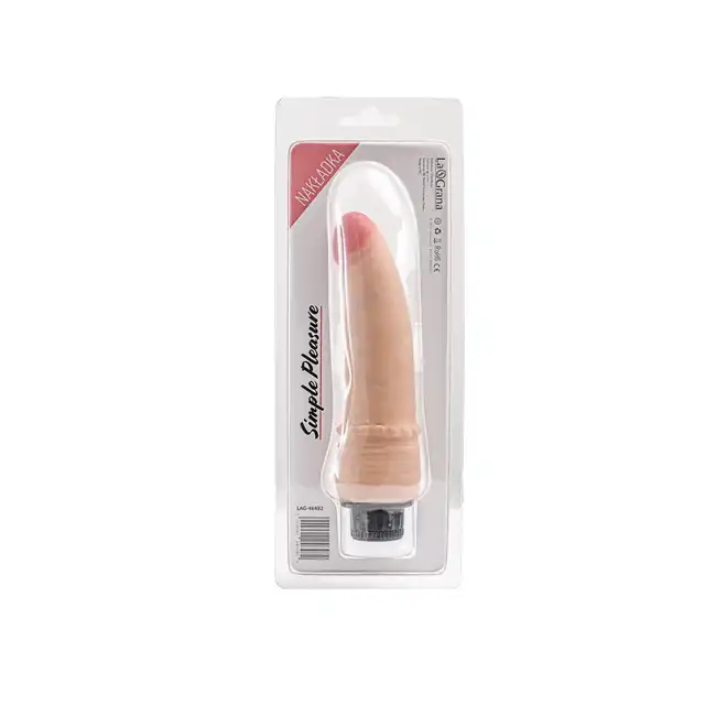 Simple Pleasure - wibrator analny z regulacją prędkości z cyberskóry, 18 cm - Precyzyjna regulacja. Głębokie wibracje. Pełna satysfakcja.