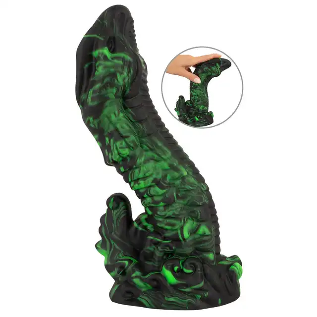 Beasty Cocks - Lizard Peak. Wyjątkowe dildo inspirowane fantastycznym motywem jaszczurki.