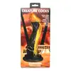 Creature Cocks – Golden Mamba Dildo. Złoto-czarna mamba w kształcie S do stymulacji G-spot i P-spot z przyssawką i kompatybilnością z uprzężą
