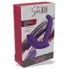 She. E.O. - Stymulator analny 9cm zaprojektowany dla kobiet. 2 silniki.  Stymulacja wewnętrzna i zewnętrzna. 10 programów. Zdalnie sterowany.