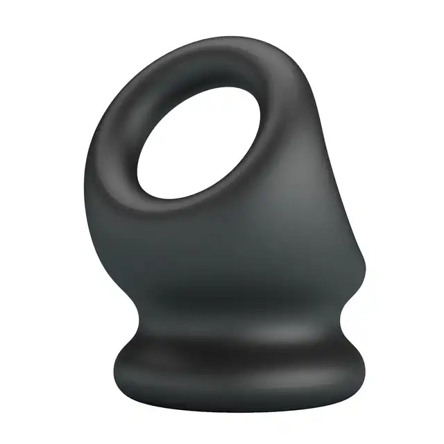 Crazy Bull - Oberon Super Soft Silicone Cock Ring - Pierścień na penisa i jądra, silikon premium - Podkręć formę. Zdominuj finał.