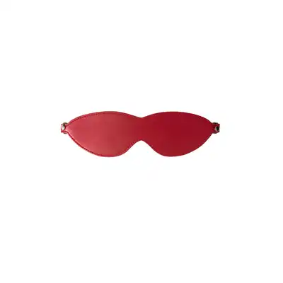 Obsessive Inferro Mask Red O/S - Czerwona Maska na Oczy BDSM - Mniej widzieć, więcej czuć!