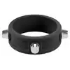Rebel - Cock Ring with Studs - Silikonowy Pierścień na Penisa z Metalowymi Ćwiekami - Mocny wygląd, jeszcze mocniejszy efekt.
