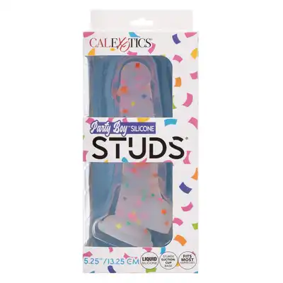 Calexotics - Piękne kolorowe nieduże dildo. Studs 13.25 cm. Liquid Silikon.