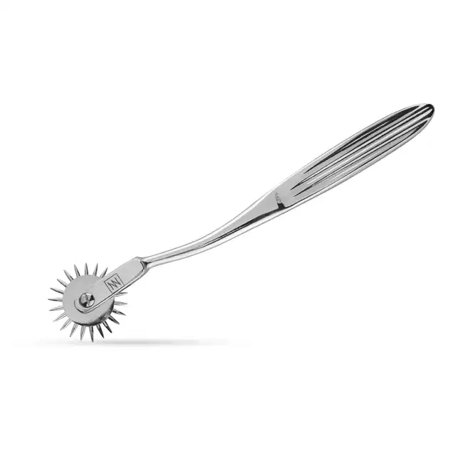 Sinner – Pinwheel with 1 Wheel. Metalowy pinwheel do intensywnej, zmysłowej stymulacji skóry