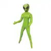 To Infinity 35SFA – Dmuchana lalka UFO PVC 153 cm. Zielona stojąca kosmitka z 3 piersiami. Kobieta nie z tej ziemi!
