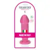 Toyz4Lovers - Caio Anal Dildo 16,5 cm Pink - Różowe, realistyczne dildo analne z wysokiej jakości PVC. Produkt Włoski!