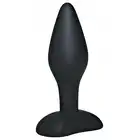 You2Toys – Black Velvets Anal Plug. Silikonowy plug o anatomicznym kształcie z przyssawką 