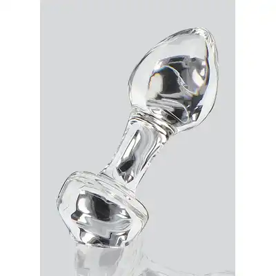 ToyJoy - Glass Worxx.  Anal Stargazer Szklany korek. Idealny kształt. 5,7 cm
