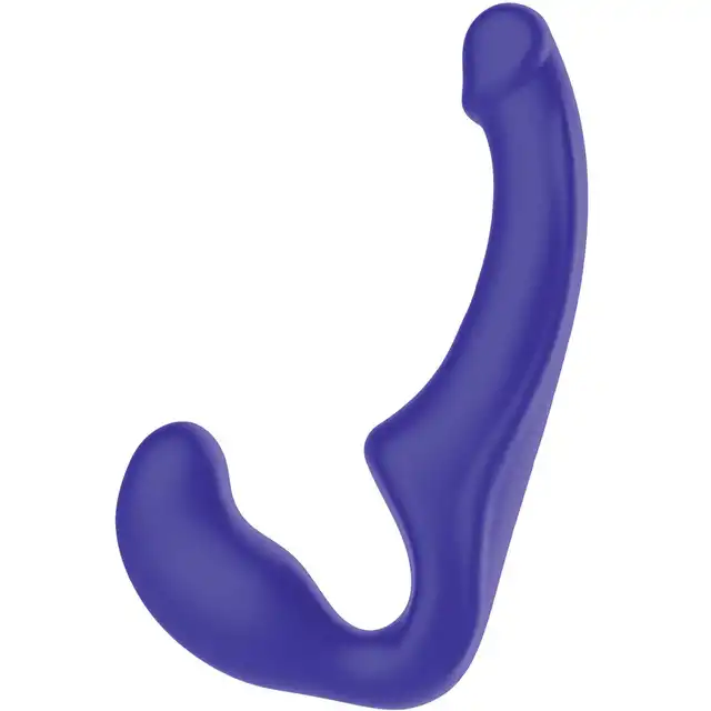 Toy Joy - Get Real Strapless Strap-on Silicone 23 cm. Bezpaskowy strapon z masażem łechtaczki.
