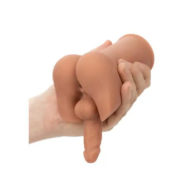 Calexotics - Masturbator pupa żołnierza z jądrami i penisem. Teksturowany The Soldier Ass Stroker. Materiał Pure skin.