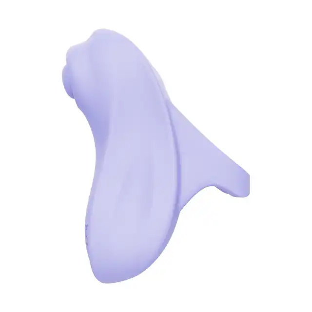 Teazers – Finger Vibrator Tapping Toy Purple. Kompaktowy wibrator palcowy z funkcją rytmicznego „tappingu” i 10 programami stymulacji