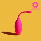Girls Toys - Jajeczko Massarotti. Różowe, silikonowe jajeczko wibrujące, ładowane na USB