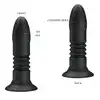 Pretty Love - Mr Play Vibrating Anal Plug. Wibracyjny korek analny z funkcją thrustingu i pilotem: 4 wibracje, 4 ruchy góra–dół, maksymalna intensywność przyjemności