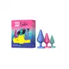 ROMP by Womanizer – Luster Anal Kit. Zestaw 3 silikonowych korków analnych dla początkujących i spragnionych nowych doznań.