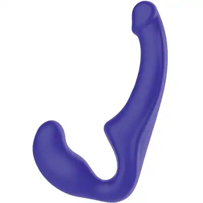 Toy Joy - Get Real Strapless Strap-on Silicone 23 cm. Bezpaskowy strapon z masażem łechtaczki.