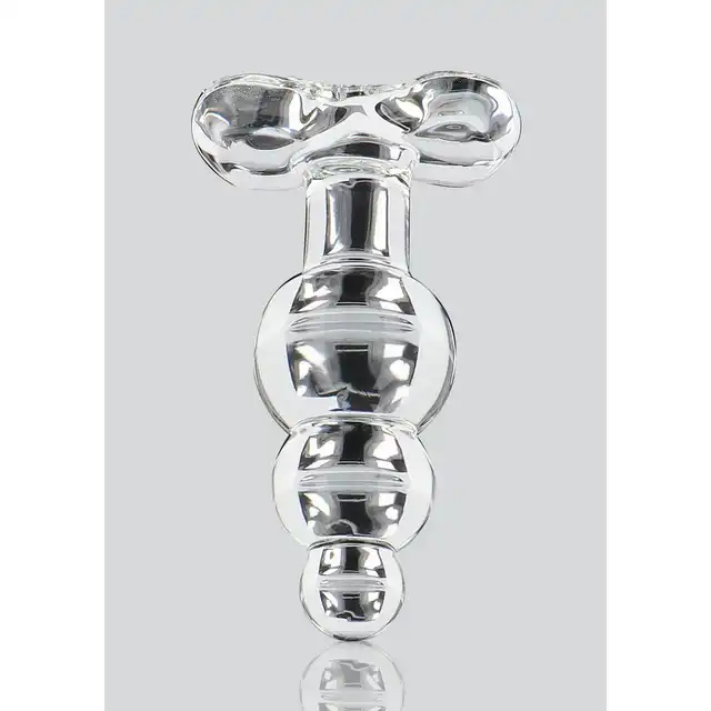 ToyJoy - Glass Worx. Crystal Anal Jewel. Szklany, plug z 3 stopniami o roznych wymiarach. Idealny i higieniczny maksymalnie. 