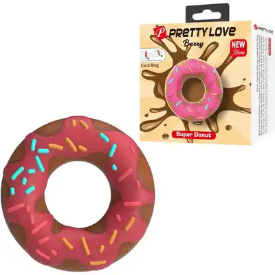 Pretty love - Berry. Super donut pierścień erekcyjny.
