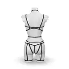 Bijoux Pour Toi Sidonie Harness – Czarny 3-częściowy Harness - Trzy elementy tworzące spójną całość – odważną, elegancką i świadomie zmysłową. One Size, czarny.