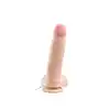 Simple Pleasure - wibrator z 7 trybami wibracji z cyberskóry, na pilota, 23 cm - Miękki dotyk i naturalna przyjemność!