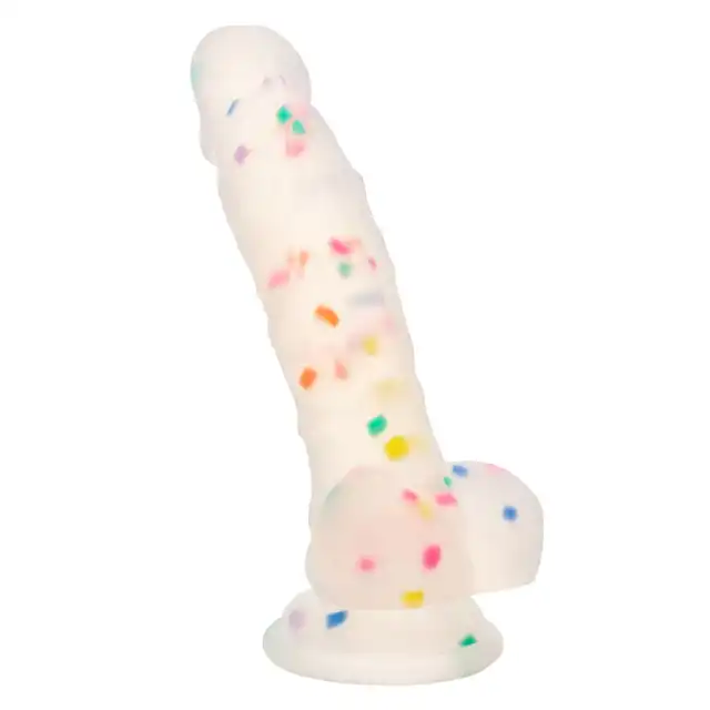 Calexotics - Piękne kolorowe nieduże dildo. Studs 13.25 cm. Liquid Silikon.