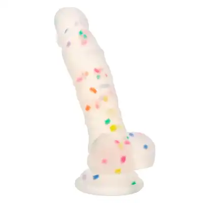 Calexotics - Piękne kolorowe nieduże dildo. Studs 13.25 cm. Liquid Silikon.