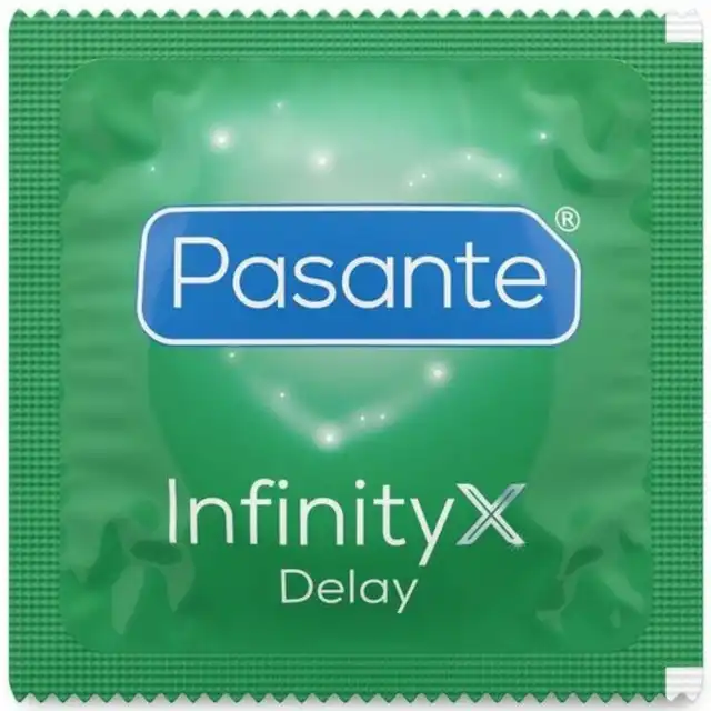 Pasante - Infinity X Delay. Prezerwatywa wydłużająca 1 szt.
