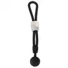 Rebel - Heavy Rope Cock Strap with Ball 166g - Podwójny Pierścień na Penisa i Jądra z Obciążnikiem - Kontrola, napięcie i więcej doznań.