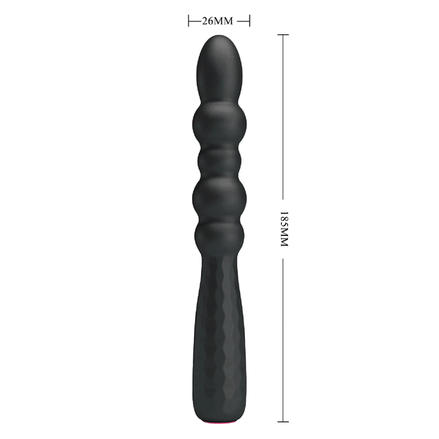 Pretty Love - Mr Play Vibrating Anal. Wibrujący korek analny z 12 funkcjami wibracji i elastyczną szyjką