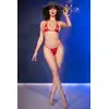 Chilirose - 4840 Red S/M. Mikro bikini, zmysłowe odkrywające i dodające pikanterii. 