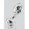 ToyJoy - Glass Worxx.  Anal Stargazer Szklany korek. Idealny kształt. 5,7 cm
