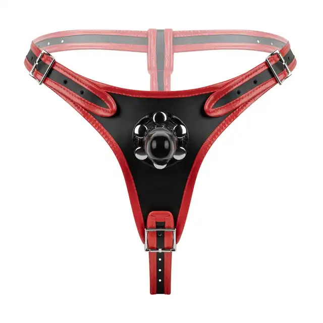 Easy Toys - Tripple Dildo Harness. Strap-on potrójna przyjemność. 