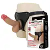 Pretty Love - Fogg. Realistyczny silikonowy dildo 11cm z wygodną uprzężą strap-on i mocną przyssawką.