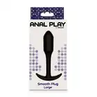 Toy Joy - Smooth Anal Plug Large. Długość 12,2cm, Wygodna płaska nóżka do dłuższego noszenia.