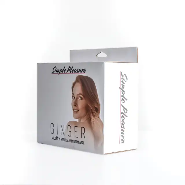Simple Pleasure - Ginger. Lalka dmuchana damska 3d.