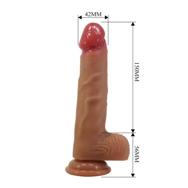Pretty Love – Wells. Zestaw dildo 15cm z silikonową uprzężą i innowacyjnym systemem mocowania push-and-play