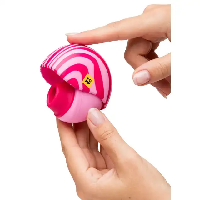 Romp - Spin,  bezdotykowa stymulacja falami powietrza, IPX7, USB, 10 poziomów. Super produkt!