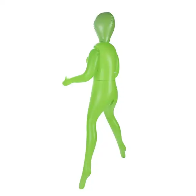 To Infinity 35SFA – Dmuchana lalka UFO PVC 153 cm. Zielona stojąca kosmitka z 3 piersiami. Kobieta nie z tej ziemi!