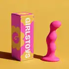Girls Toys - Dildo analne Maspalomas. Pink Wave Anal Dildo – Silikonowy korek analny z przyssawką. Falisty profil, smukła forma i stabilna podstawa w intensywnie różowym wydaniu.